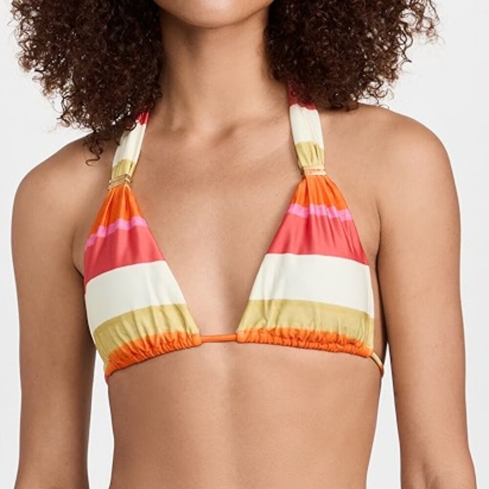NWT Vix Paula Hermanny Hiva Bia Tube Triangle Bikini Top